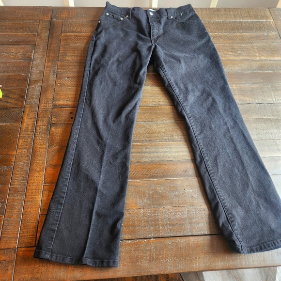 Levis Relaxed Bootcut Black Women's Jeans Size 10M - Picture 1 of 6